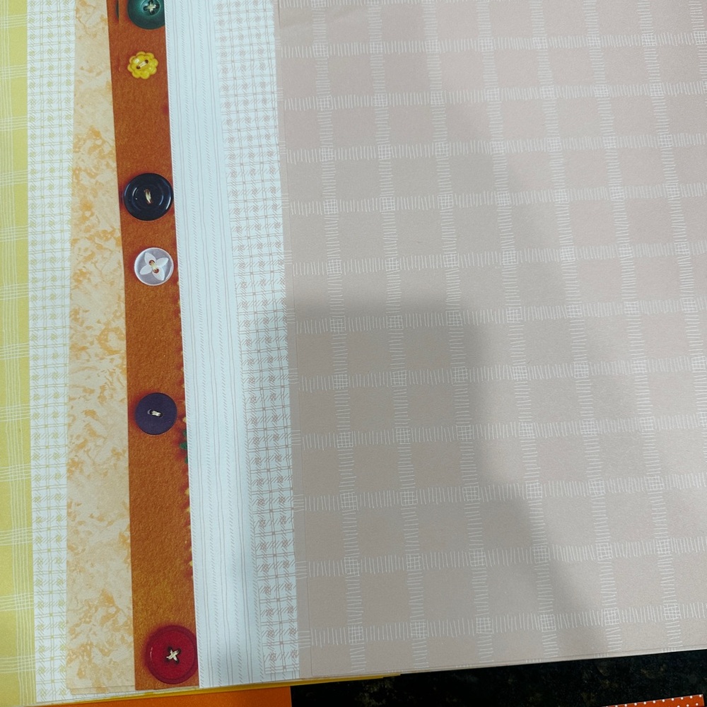 Colorful Scrapbook Paper Set - Picture 4 of 8